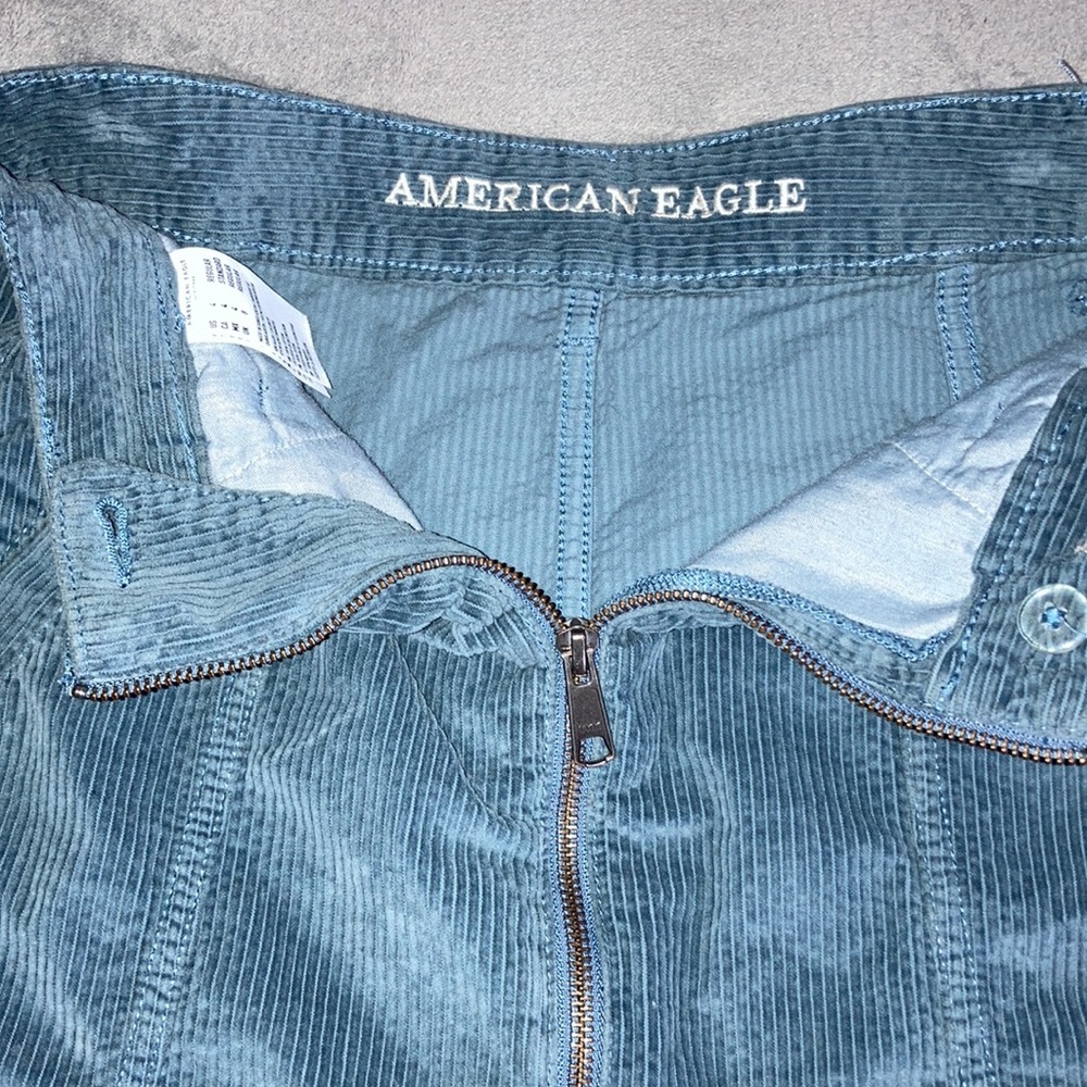 American Eagle Corduroy Hi-rise A-line Mink Skirt - Picture 3 of 6